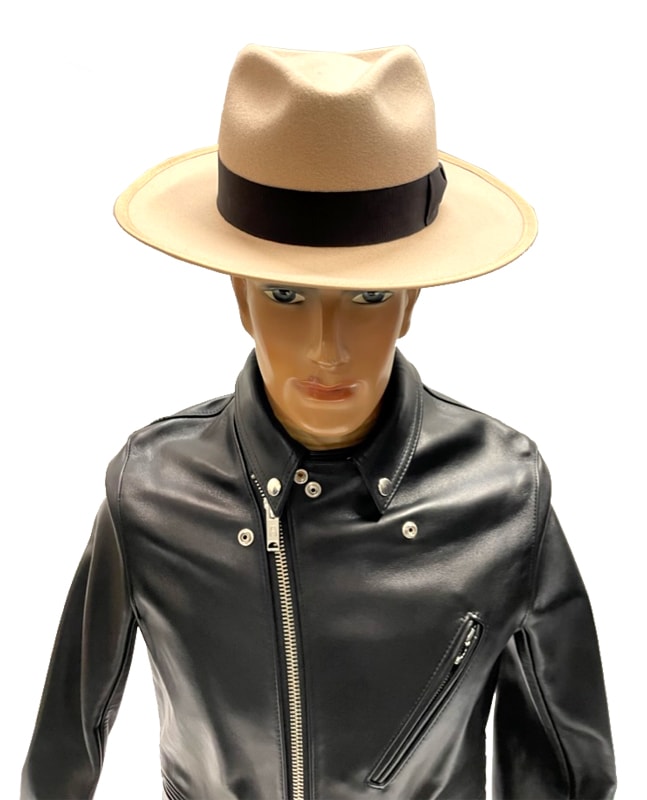 ロング ブリム フェルトハット｜『666』パンクロックファッションの通販