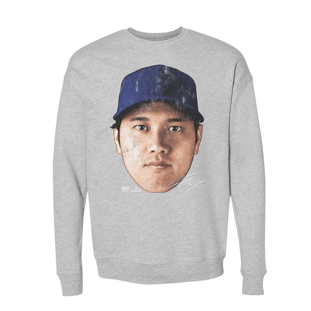 MLBPA公式ライセンス 大谷翔平 グラフィックトレーナー ビッグフェイス