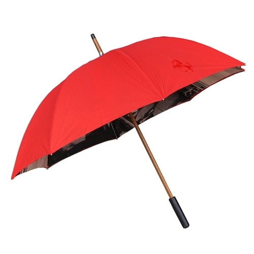 Ferrari 純正 ヴィンテージアンブレラ【レッド】傘｜ラテン車の雑貨と