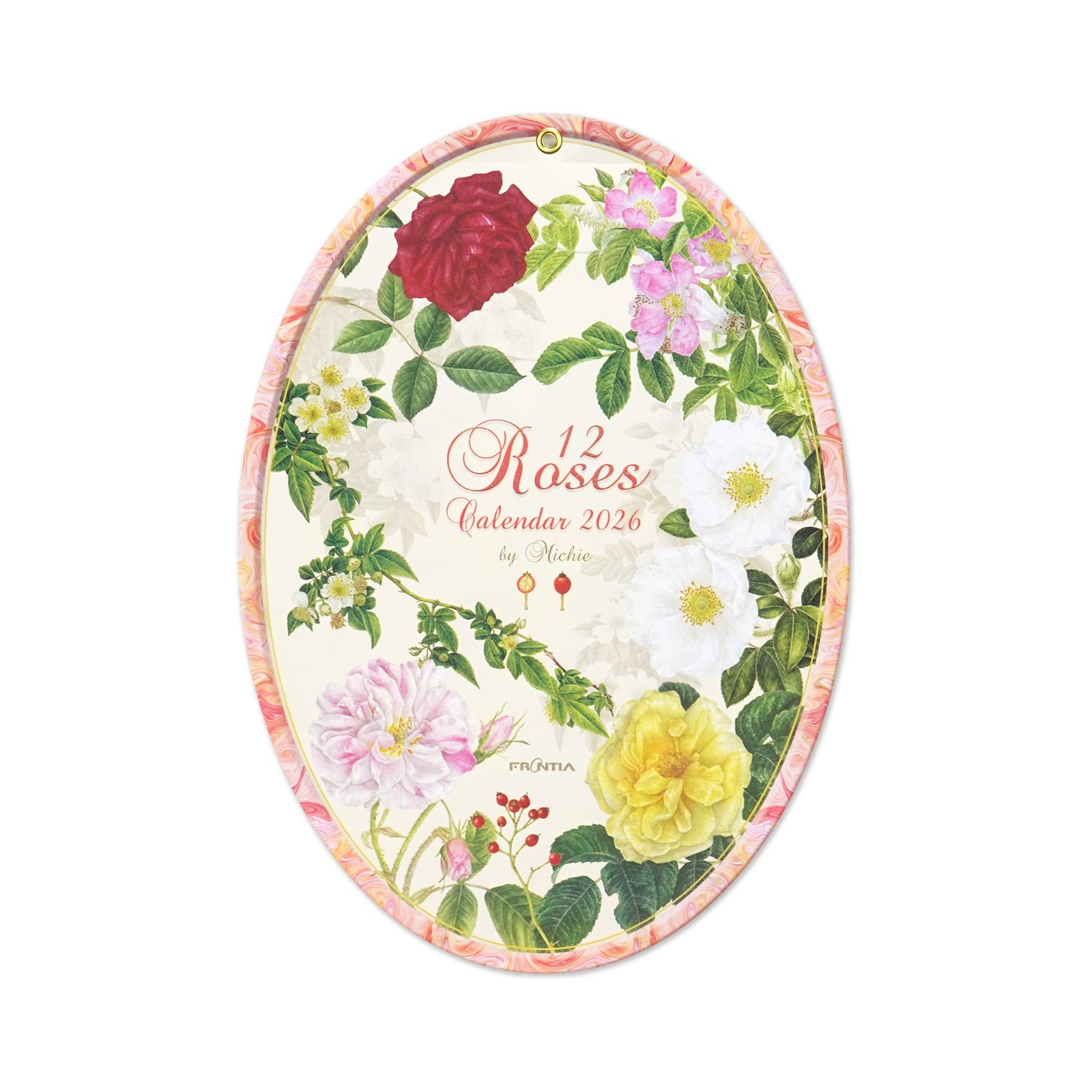 2026カレンダーオーバル クラシックローズ｜cal-216 | 特集アイテム