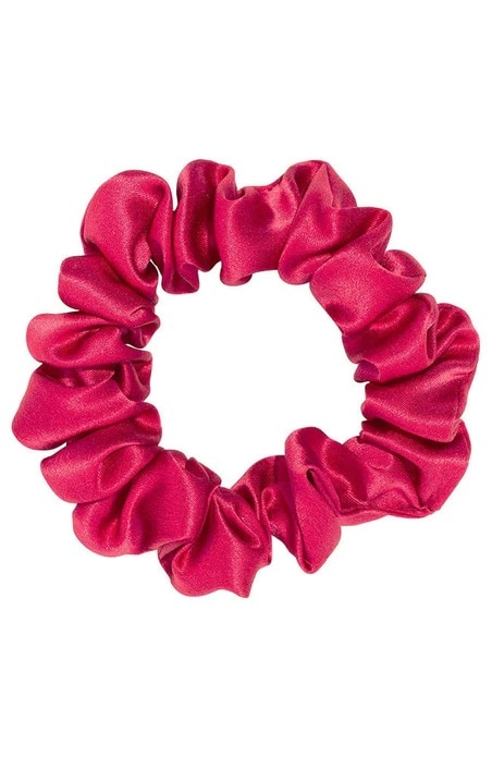 スモール スクランチー (シルク シャルムーズ ブラック) | フランス