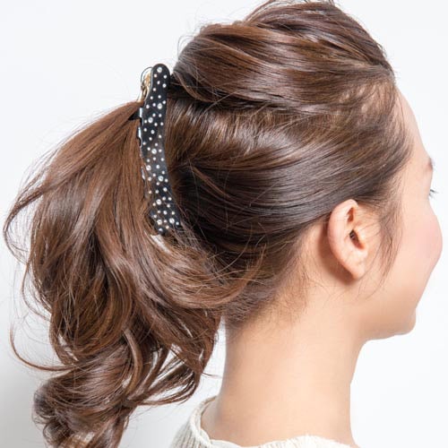 スキャタード クリスタル キャスケード (ブラック/クリスタル