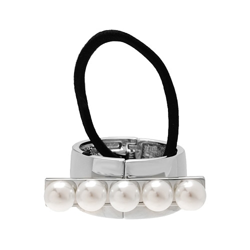 パール バー カフ ポニー (クリームパール/シルバー) | フランス