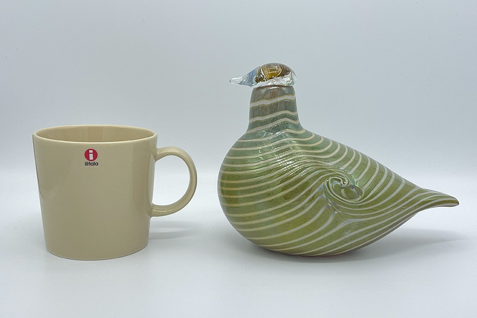 ヴィンテージ】04 Alli／Long-tailed duck グリーン フリーデザイン