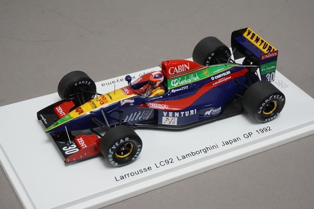 1/43 スパーク ROMU028 ロム特注 ラルース LC92 ランボルギーニ 日本GP