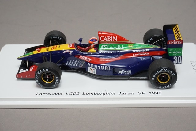 1/43 スパーク ROMU028 ロム特注 ラルース LC92 ランボルギーニ 日本GP