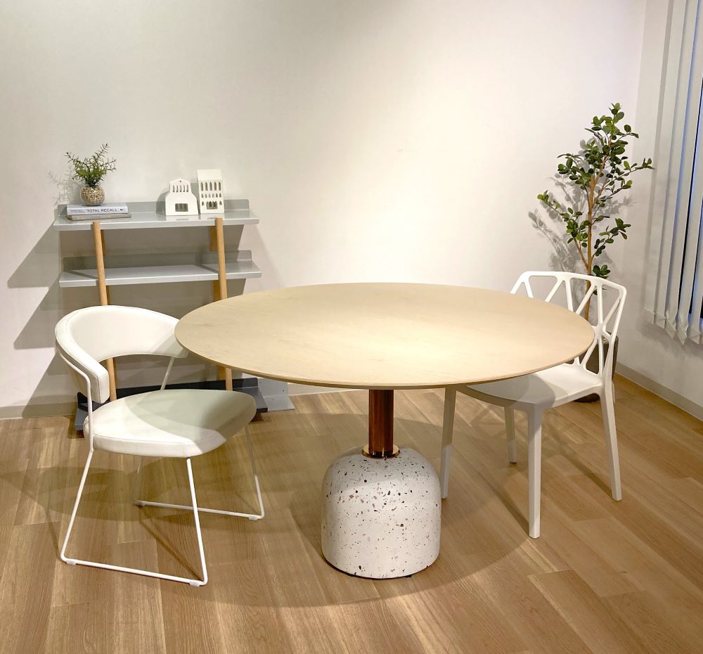DAISY（デイジー）円形ダイニングテーブル 【songdream x FUJIKA