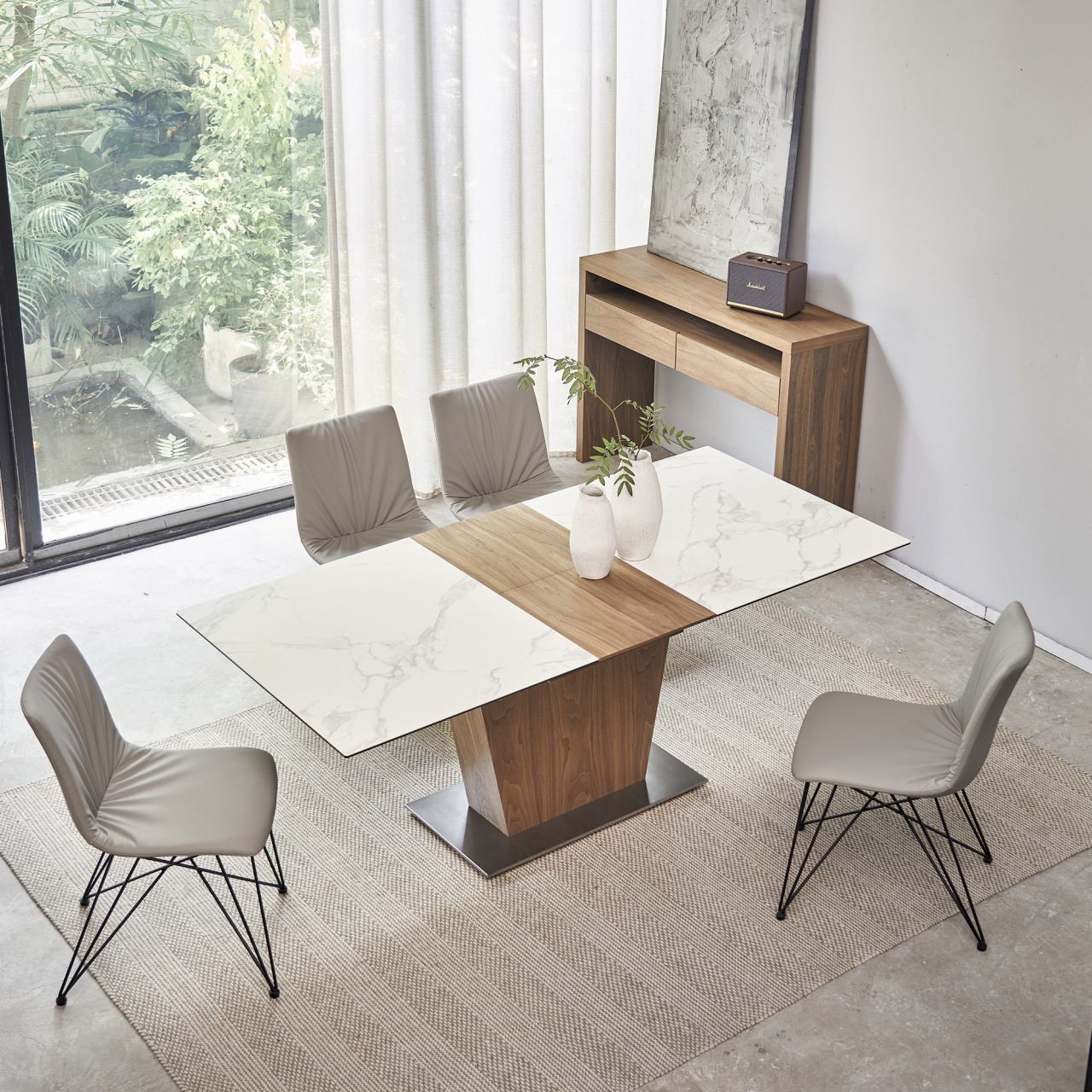 songdream】ALETTA（アレッタ）エクステンションダイニングテーブル