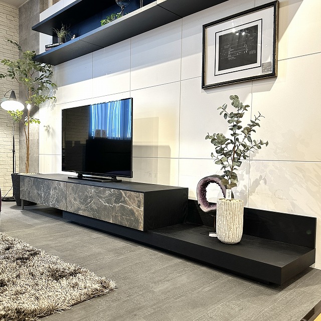 songdream】TVボード MODENA(モデナ)200【セラミック】+ベースユニット