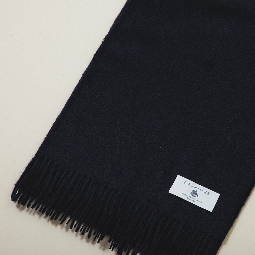 カシミヤ100％ ウェーブマフラー | Muffler | FUKAKINET