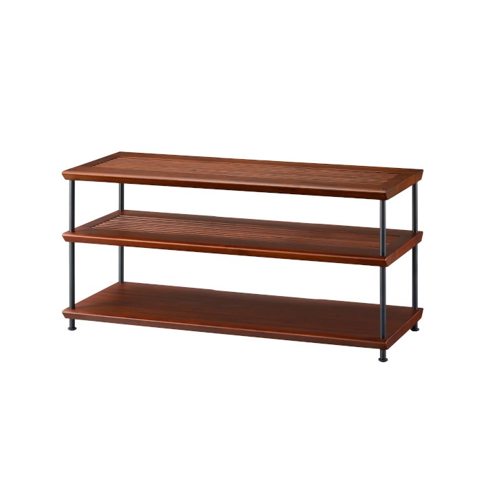 朝日木材加工 SNP-2110MC 天然木仕様オーディオラック 横型 | ラック