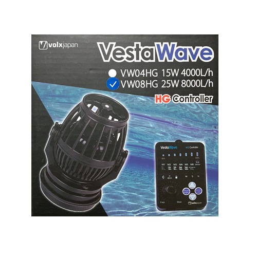 ボルクスジャパン ベスタウェーブ VW08HG 水流ポンプ 25W 最大吐出量
