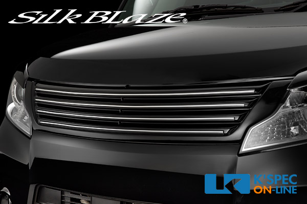 スズキ【スペーシアカスタム MK32S】SilkBlaze Lynx フロントグリル