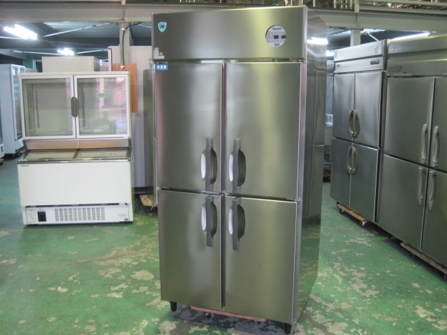 フクシマガリレイ】【業務用】【中古】 冷凍冷蔵庫 GRD-121PMD◎ 1冷凍