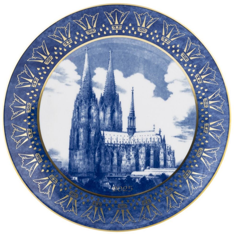 マイセン 2025年 イヤープレート ケルン大聖堂 54624/76A133 | イヤー