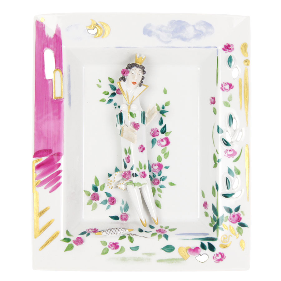 マイセン メルヘンプラーク(壁掛け) 「イバラ姫」 83M10/900395