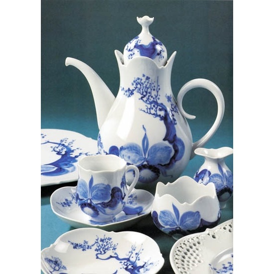 マイセン ブルーオーキッド コーヒーカップ＆ソーサー 824001/23582