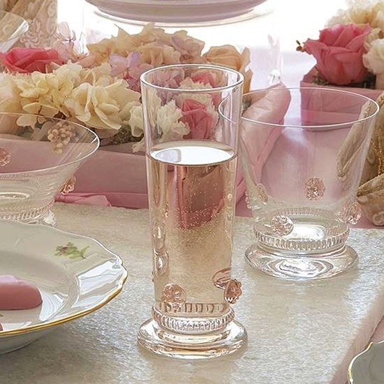 マイセングラス バッカス ロゼット（ピンク） ゴブレット BAC/801910P