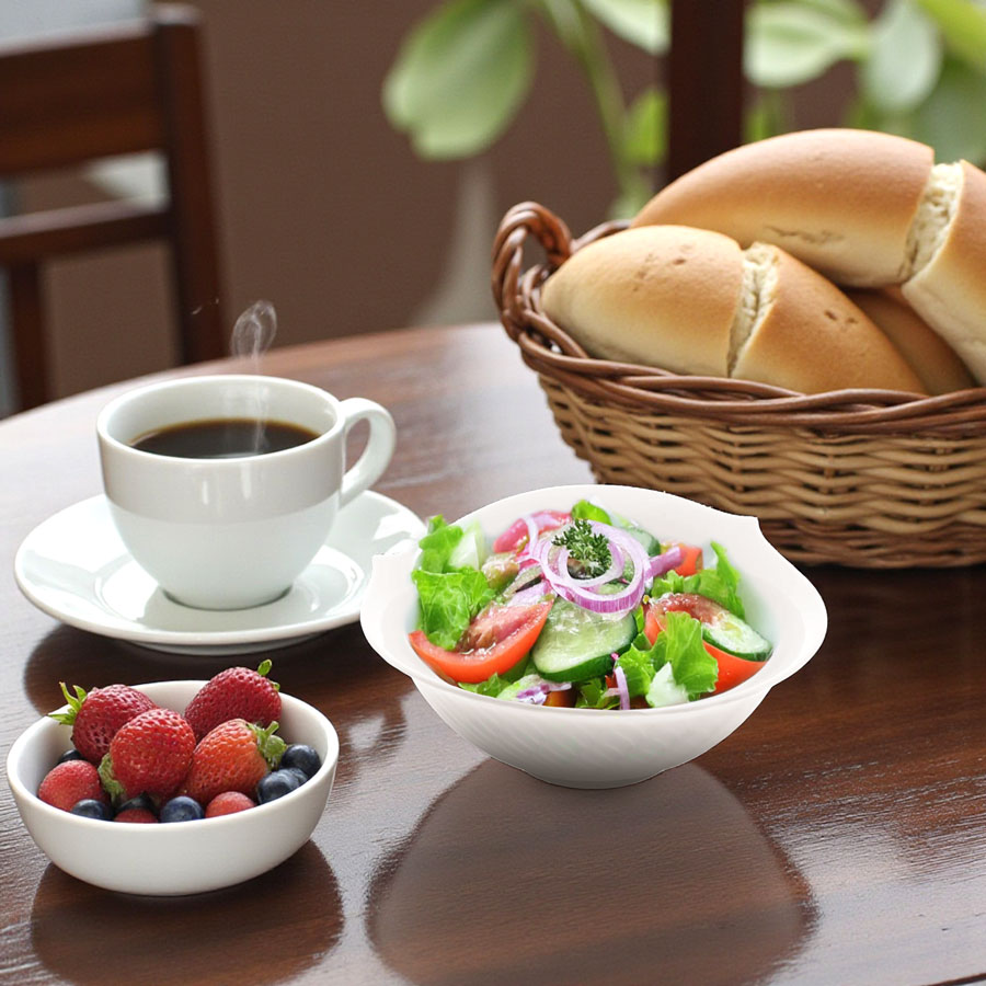 マイセン 波の戯れ ホワイト サラダボウル 000000/29411 | 波の戯れ