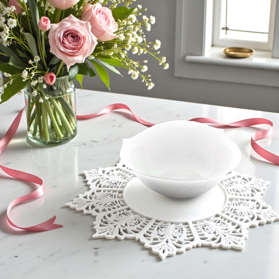 マイセン 波の戯れ ホワイト サラダボウル 000000/29411 | 波の戯れ