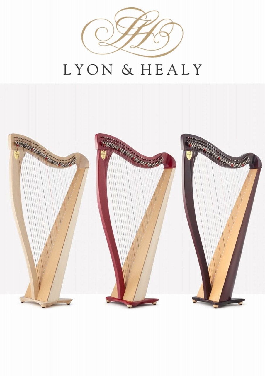 ハープ,レバーハープ,34弦 | 銀座十字屋オンラインショップ