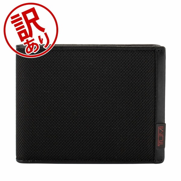 訳あり】 トゥミ TUMI 財布 メンズ 二つ折り財布 小銭入れ付 アルファ