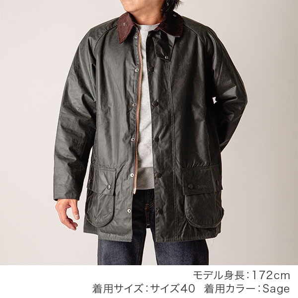 バブアー Barbour ワックスコーティングジャケット メンズ ワックス