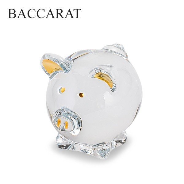 バカラ Baccarat 置物 オーナメント 干支 オブジェ 亥 （豚） ZODIAQUE