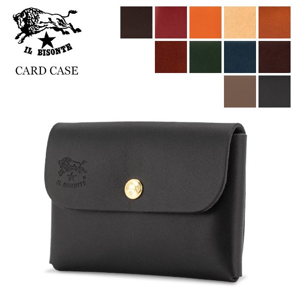 イルビゾンテ Il Bisonte 名刺入れ カードケース C0855 P CARD CASE