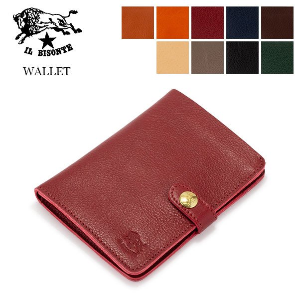 イルビゾンテ Il Bisonte 二つ折り財布 C0343 P WALLET 財布