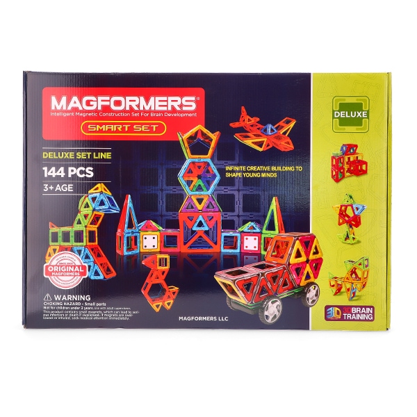 マグフォーマー Magformers おもちゃ 144ピース 知育玩具 磁石