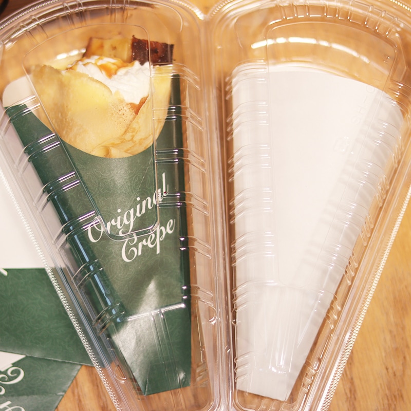 クレープGReeeeN 10-T03[入数:2,000] | テイクアウト用品・使い捨て