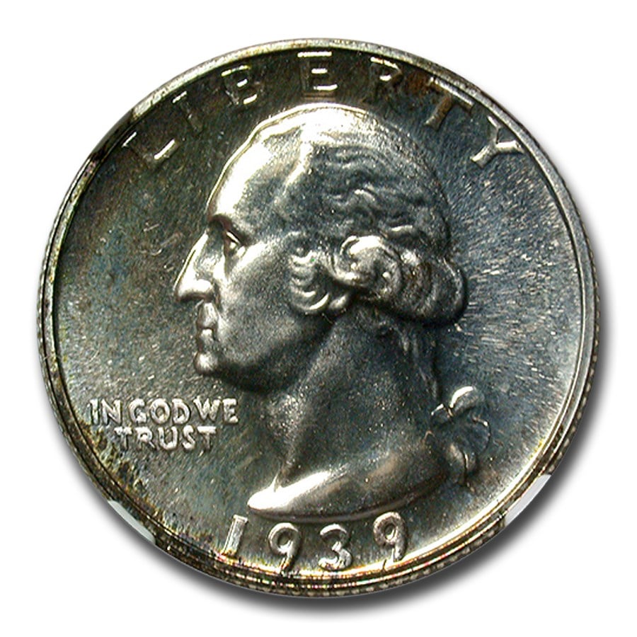 希少〜1941年製造 アメリカ合衆国のワシントン・クォーター（25セント