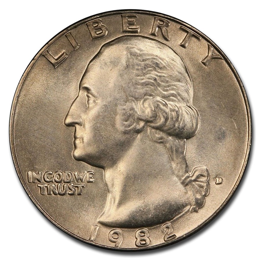 1964年以前のみ 銀製 ワシントンクォーターダラー 25セント硬貨 10枚