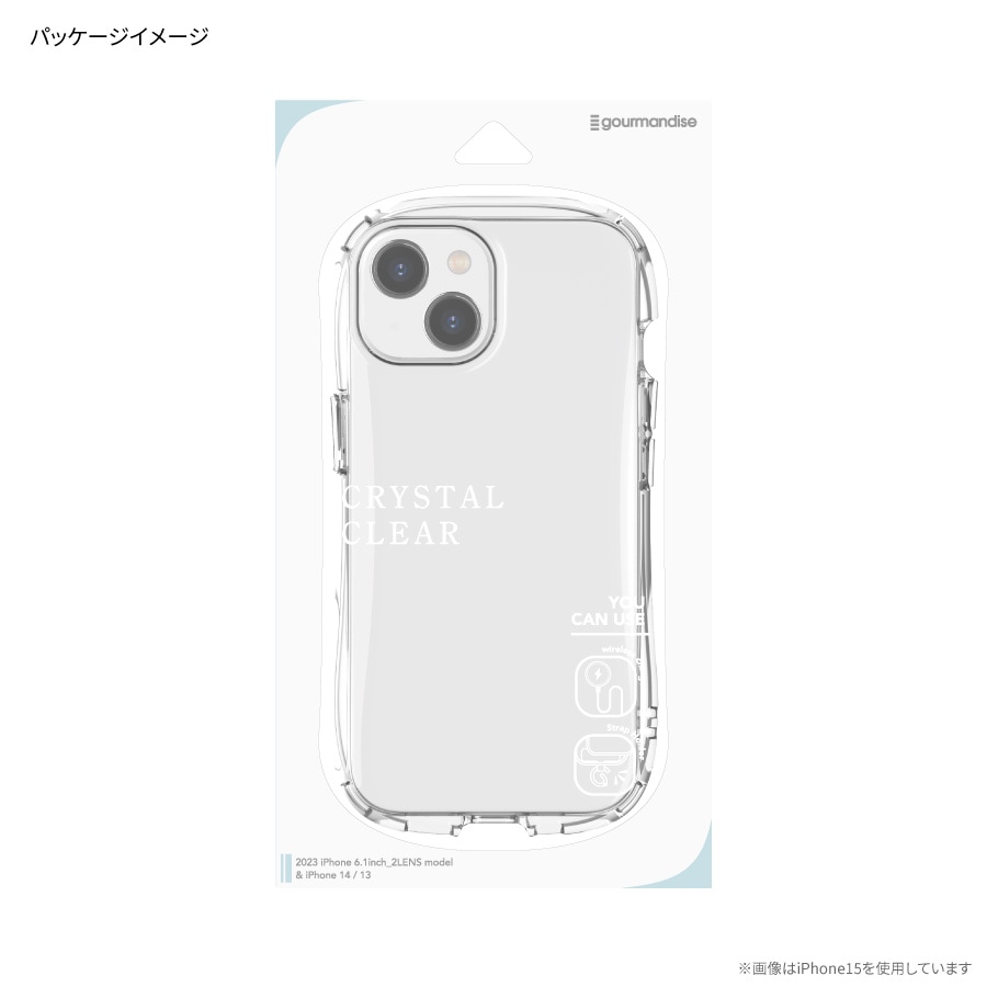 iPhone15 Pro 対応 クリスタルクリアケース | アイテムから探す