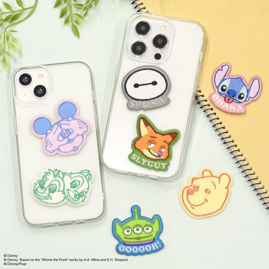 ディズニーキャラクター、ピクサーキャラクター ／ 刺繍モバイル