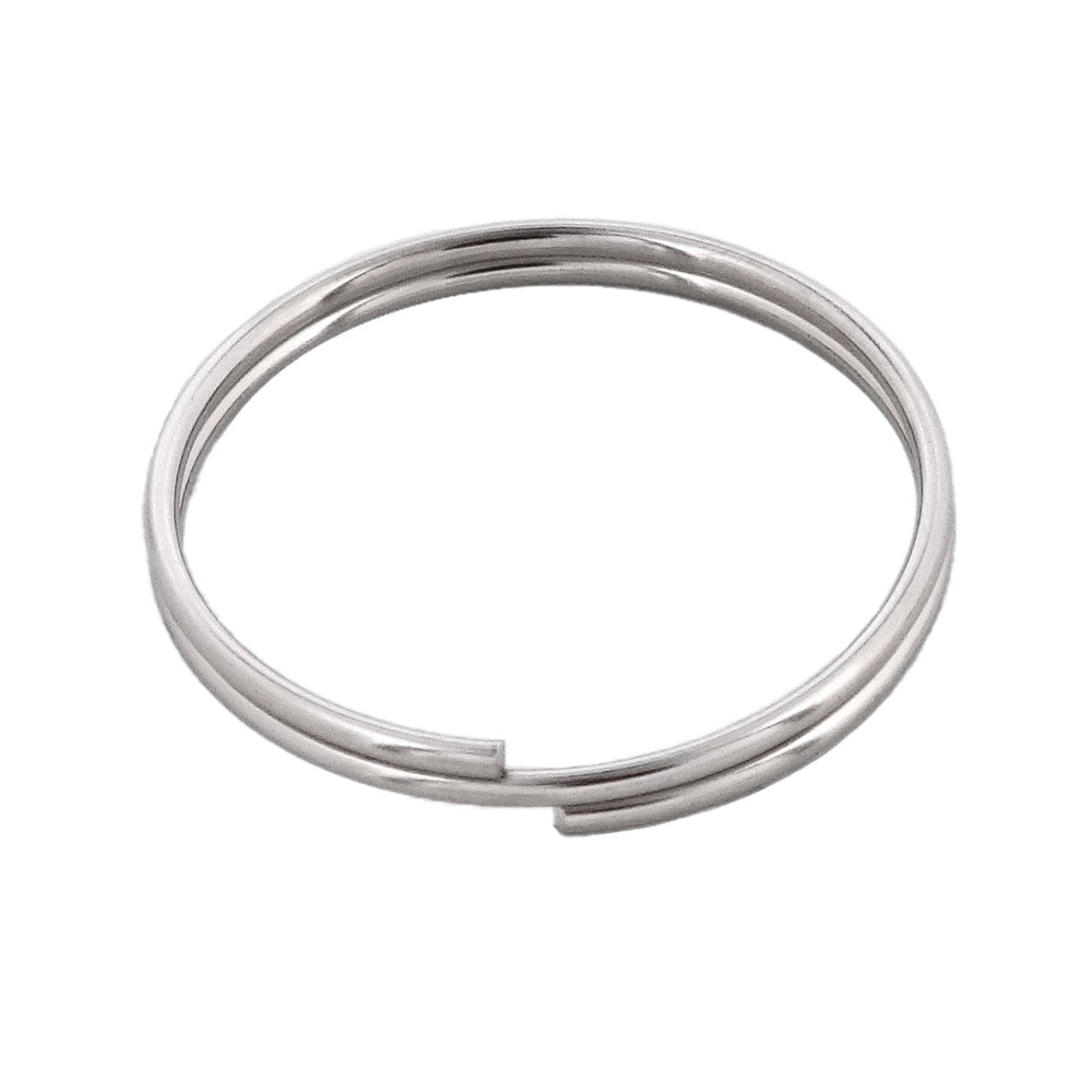 二重リング（巻放し） IR1.0×内20mm ニッケル｜パーツ材料の通販 大王