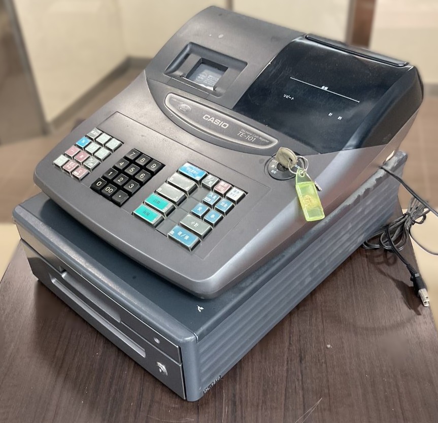 CASIO TE-101 電子レジスタ 【公式通販】