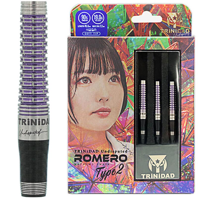 トリニダード Romero2 ロメロ2 2BA19g 岩田夏海選手 ダーツ バレル