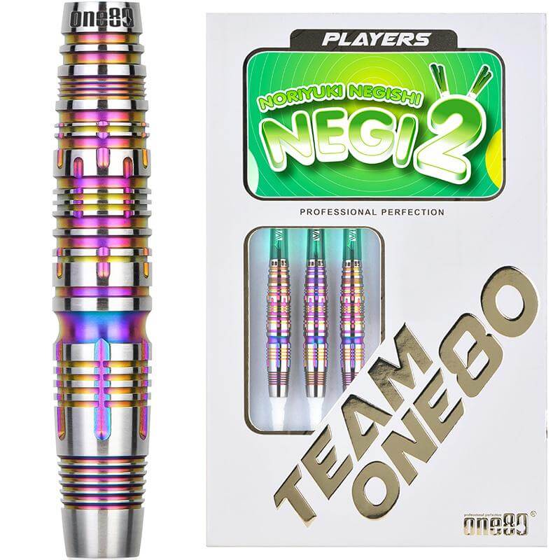 ONE80 Negi ver.2 ネギ2 レインボー 2BA20.0g 根岸則行選手 ダーツ バレル
