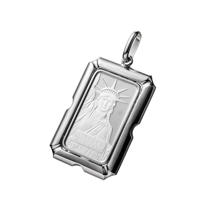 Gold Jewelry】 PT プラチナ 999 リバティ インゴット 5g CREDIT