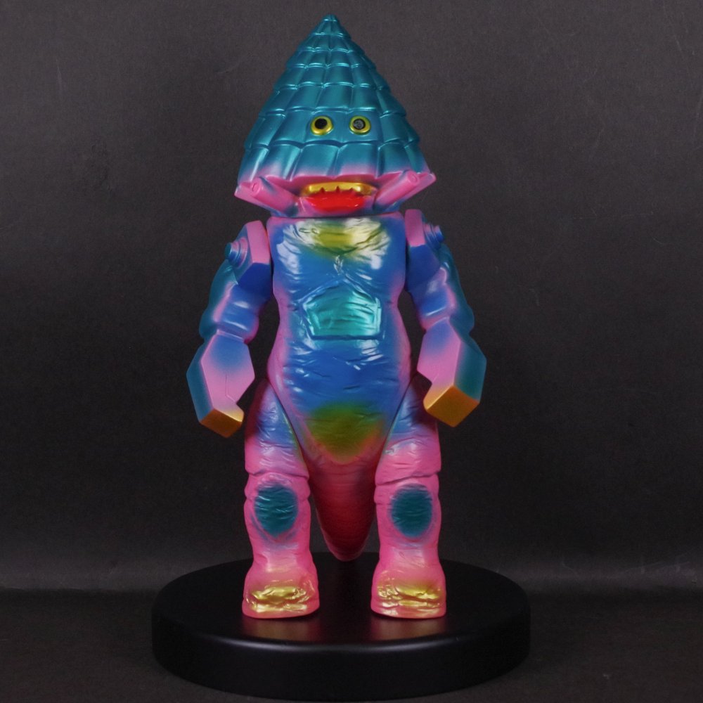 ソフビ/ブルマァク BULLMARK/流星人間ゾーン/ザンドラ/ピンク｜墓場の