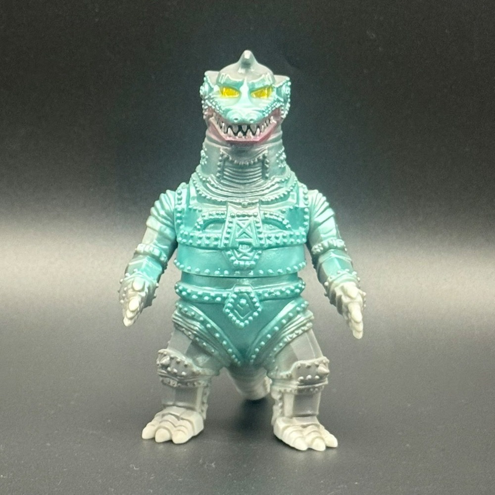 ソフビ/MAX TOY マックストイ/ゴジラ・メカゴジラ・キングシーサー3体