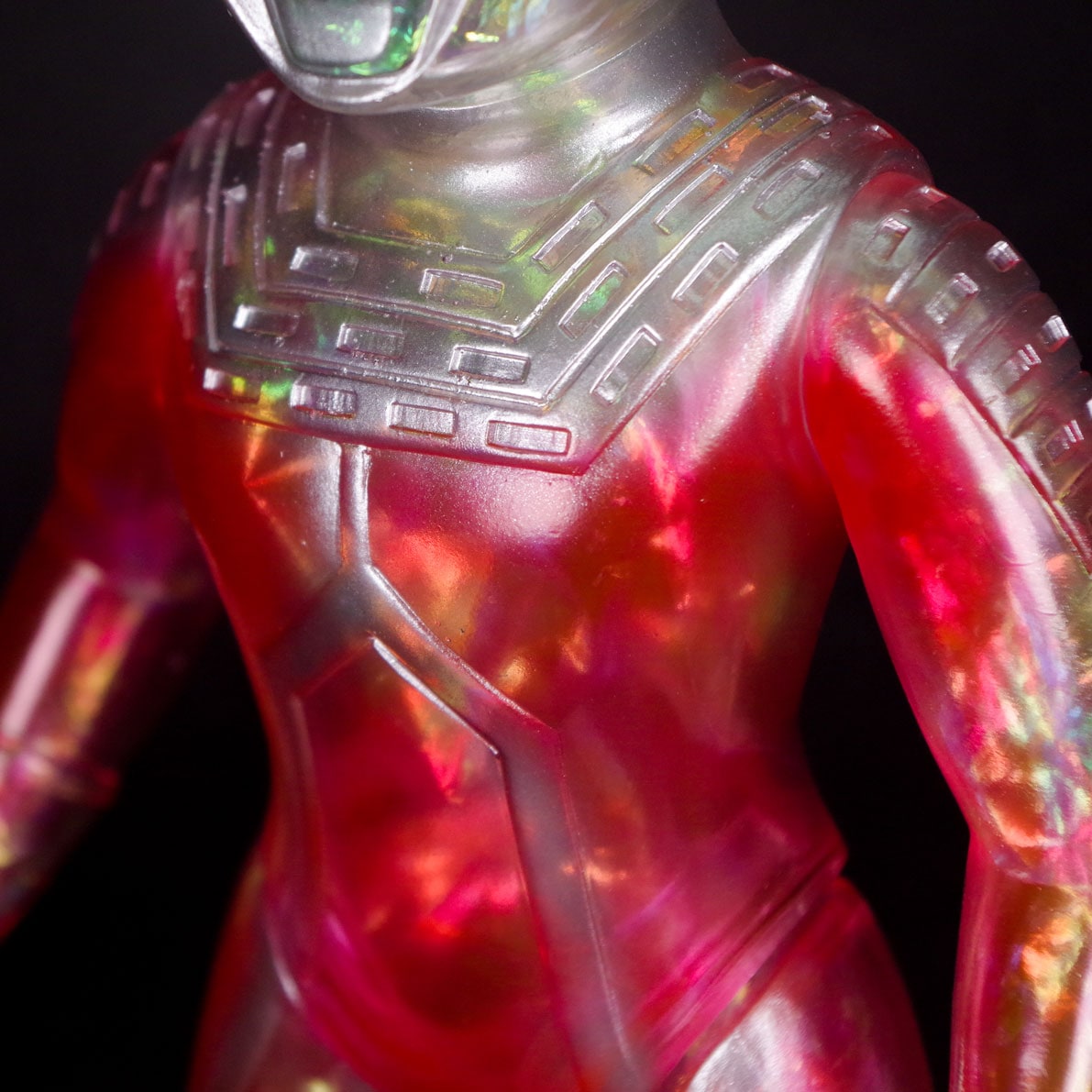 ブルマァク BULLMARK/ソフビ/大ウルトラセブン/オーロラカラー｜墓場の