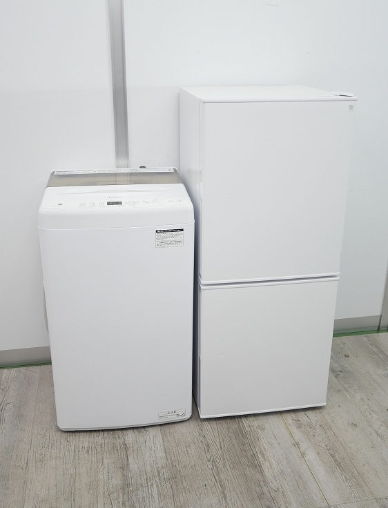 ニトリ製,Haier製/21年,23年式/106L,4.5kg/中古家電2点セット | 家電