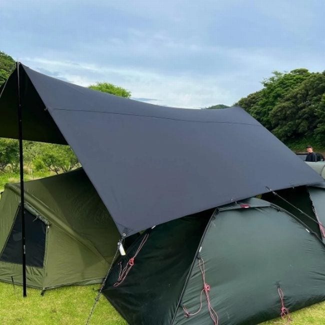 BRUNT×Mac outdoorヘキサタープ Lサイズ チャコール BRUNT×Mac outdoor