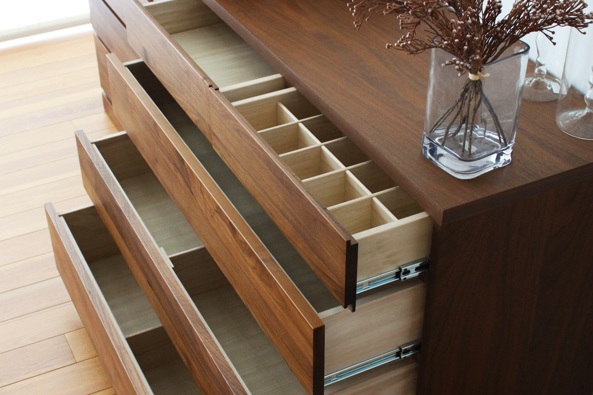 LECCE 90ハイチェスト オーク