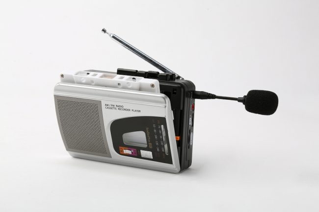 大型集音マイク付きミニラジカセ WM-868 : ラジカセ ラジオ カセット