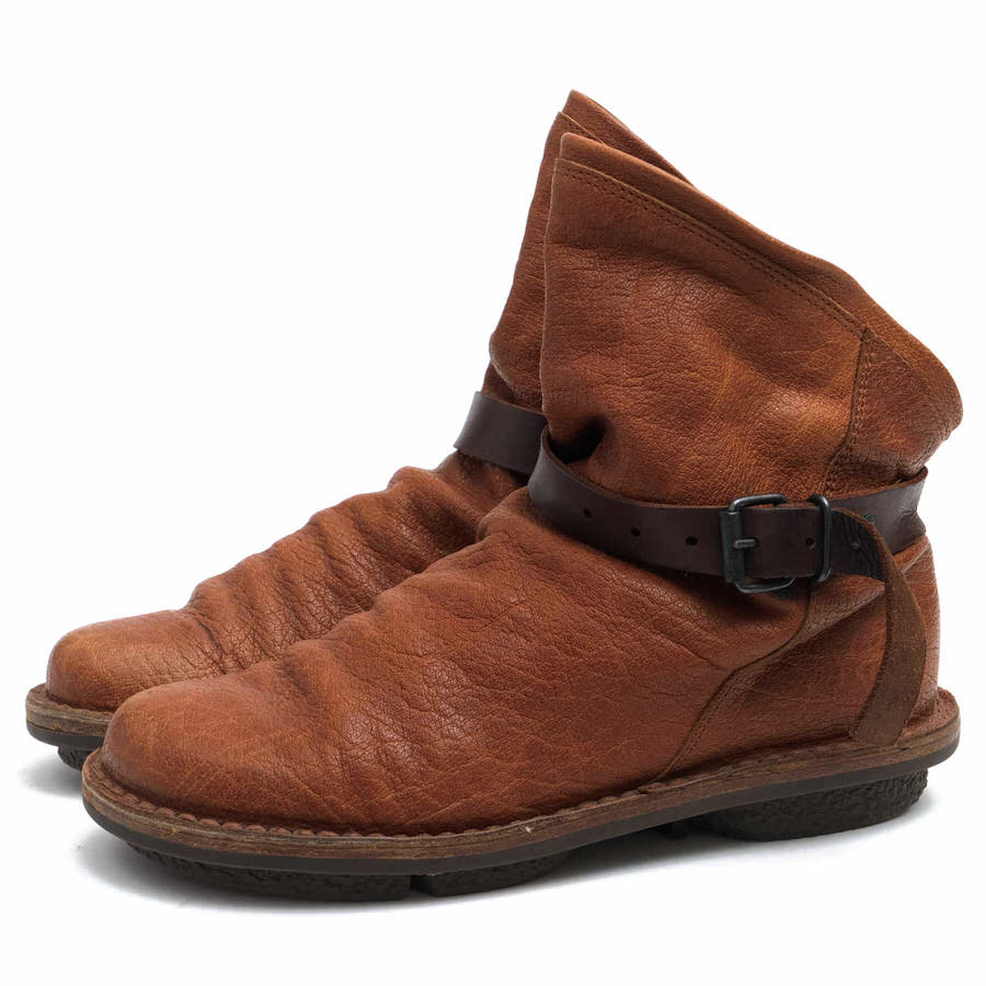 トリッペン ショートブーツ trippen BOMB ボム 牛革 シボ革 シュリンク