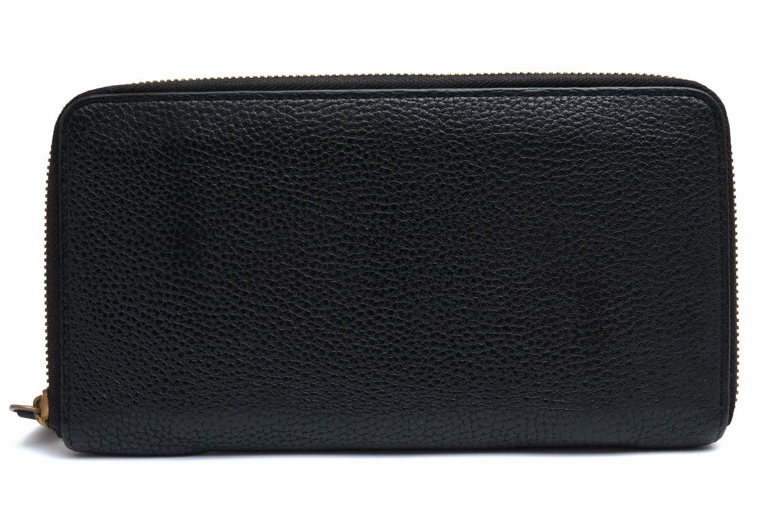 OHBA / 大峡製鞄 マルチケース 牛革 カーフ L字ファスナー 小銭入れ